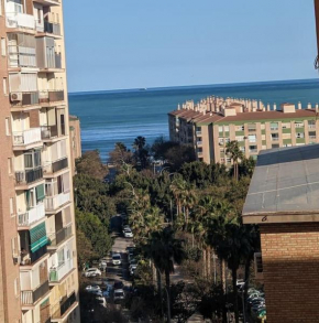 Terraza con vista al mar lateral apartamento